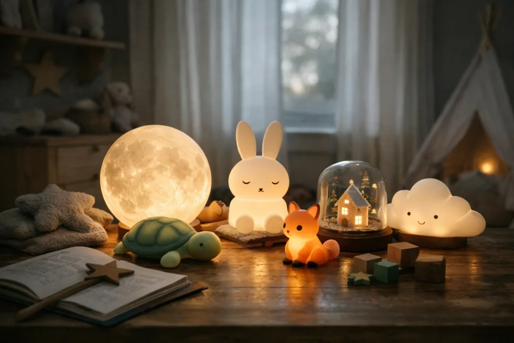 Veilleuse enfant, une sélection pour tous les goûts et tous les besoins