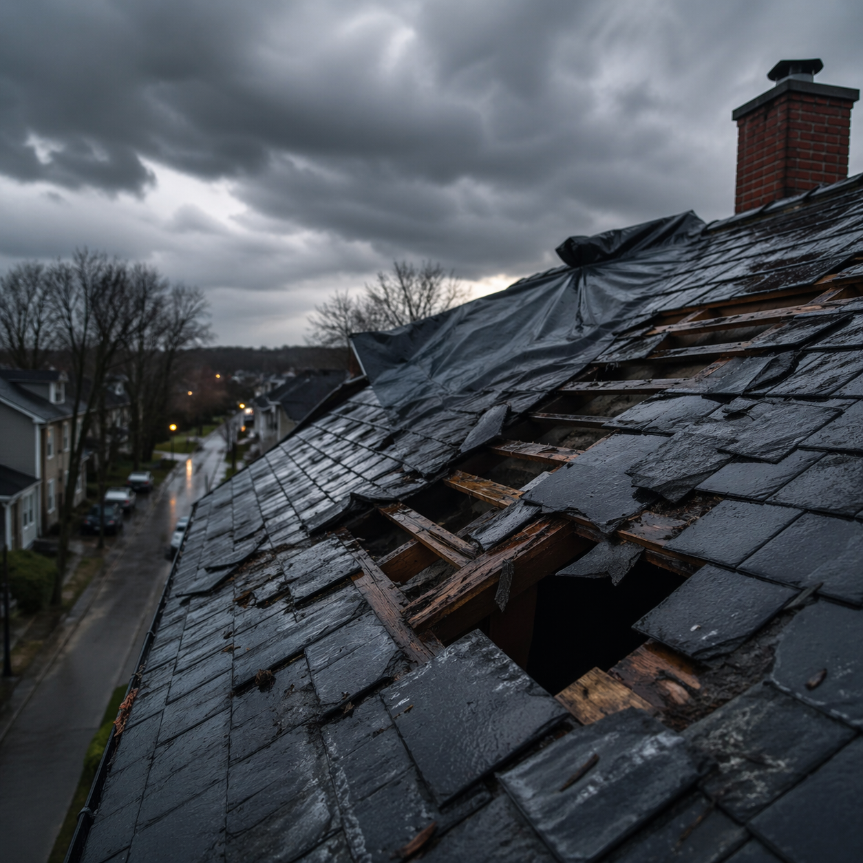 Urgence toiture à Laval : ce que personne ne vous dit sur les premières 24 heures